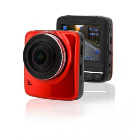 Compass Kamera do auta Full HD 2,4&quot , GPS, červená