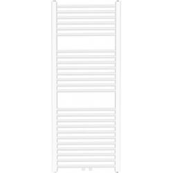AQUAMARIN Vertikální koupelnový radiátor 140 x 60 cm, bílý