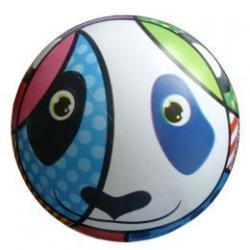 Potištěný míč panda - 220 mm