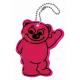 Reflexní přívěšek Bear -  růžový